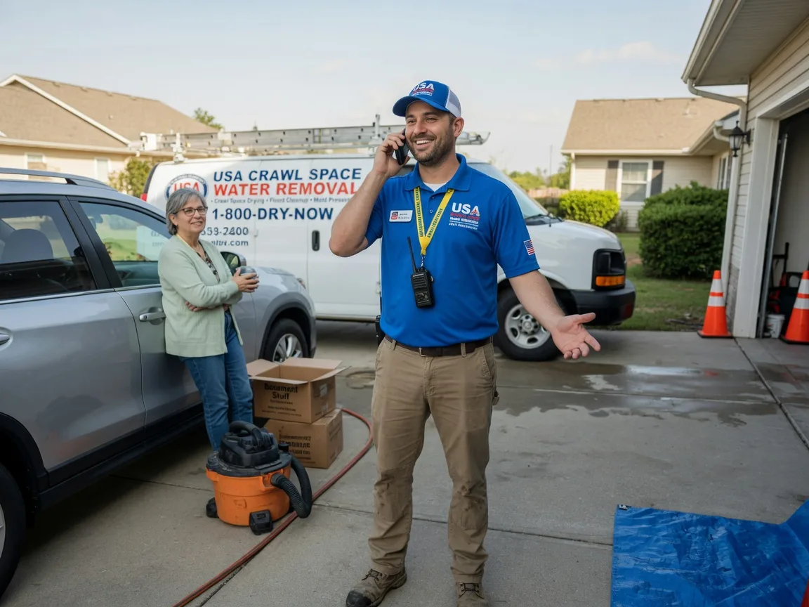 Crawl Space Water Removal Savoy, TX FAQs